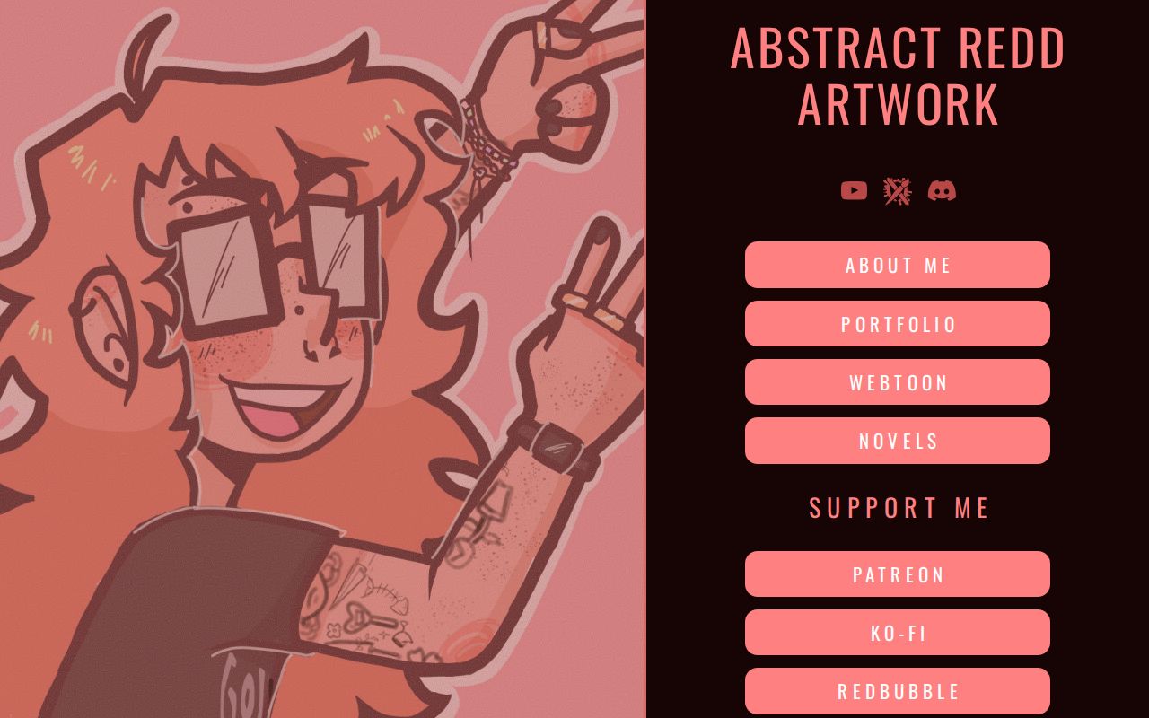 Abstract Redd Artwork